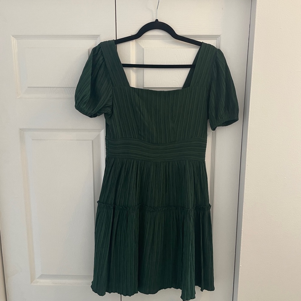 Altar’d State Green Mini Dress